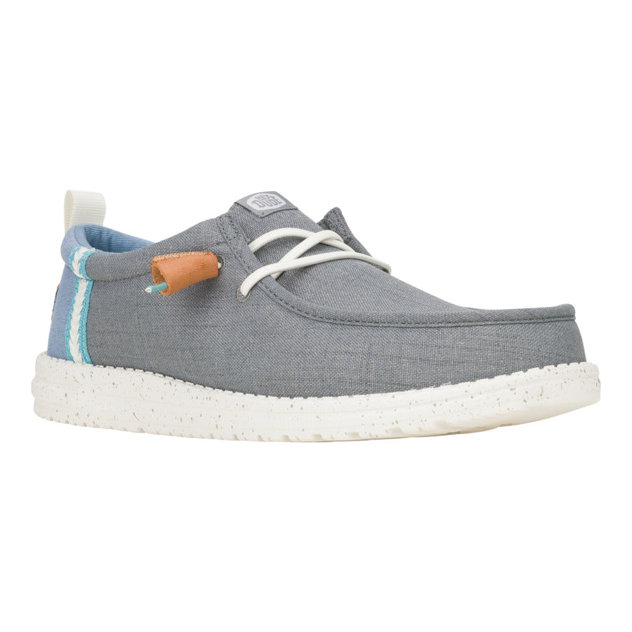 Wally Craft Linen - Monument Grey/Faded Denim - Image 7