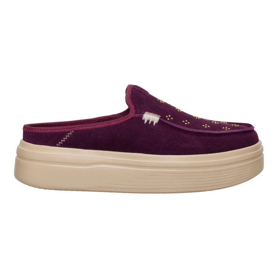 Austin Lift Suede Stud - Fig Purple - Image 8